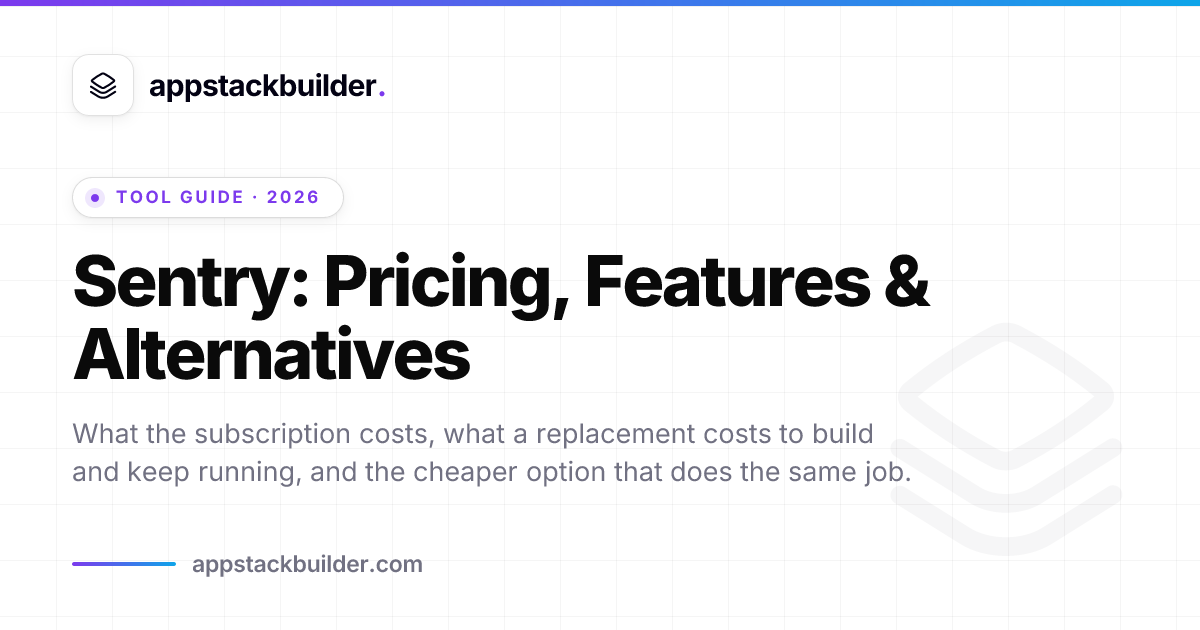 Sentry Pricing, Features & Alternatives (2026)